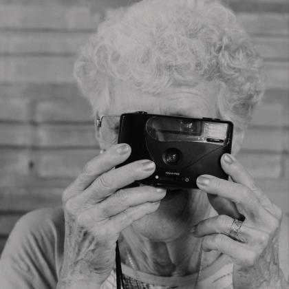 Woman & camera